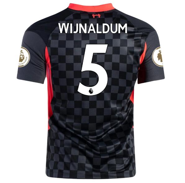 Liverpool Football Kit Third Soccer Jersey GEOGINIO WIJNALDUM #5 2020/21